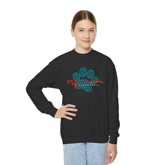 Black Friday Special - Youth Crewneck Sweatshirt - Pride Basketball