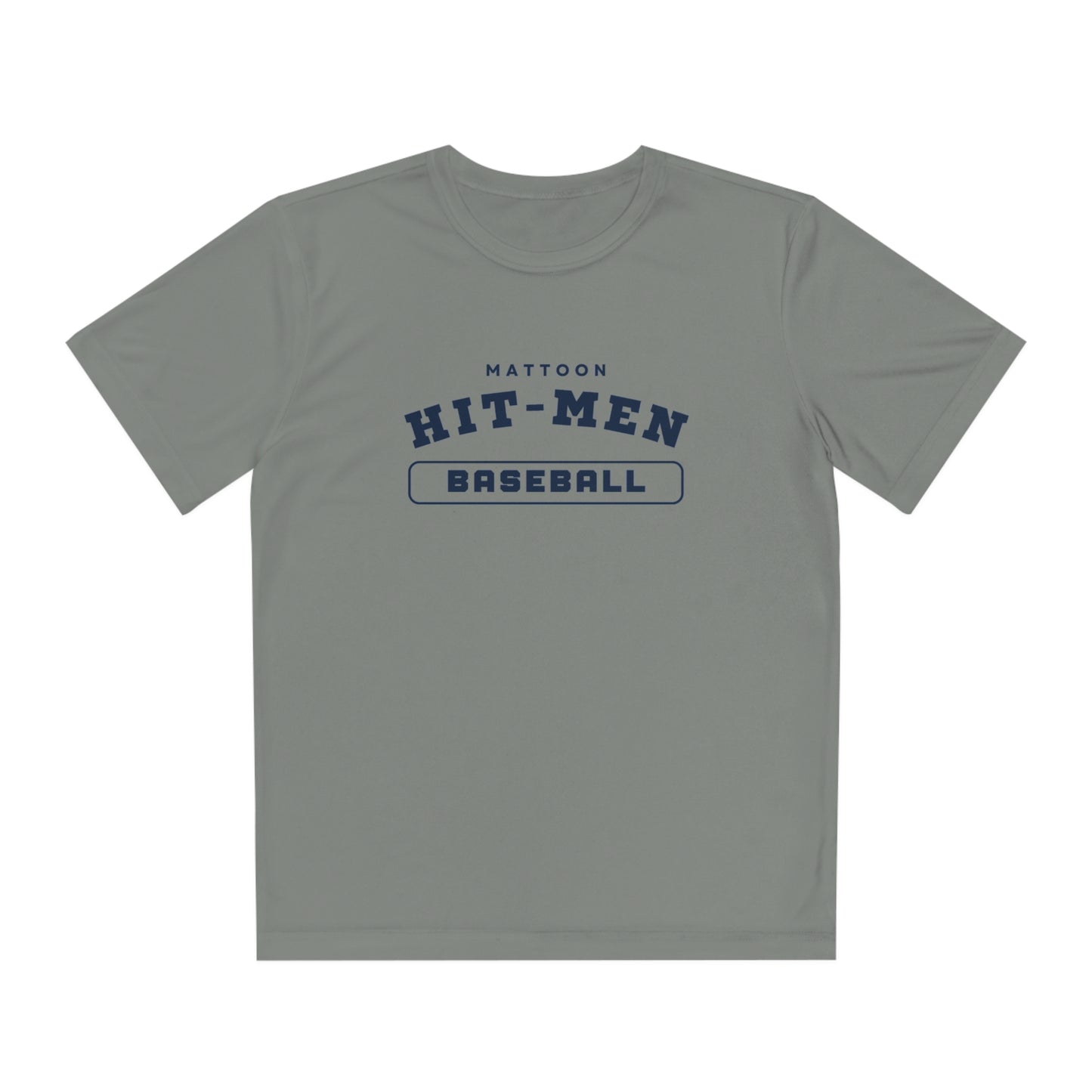 Hit-Men Baseball (YOUTH) Athletic Tee - MULTIPLE COLORS