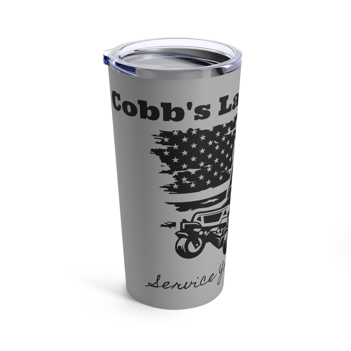 FREE SHIPPING - Cobbs Mowing Service Tumbler 20oz