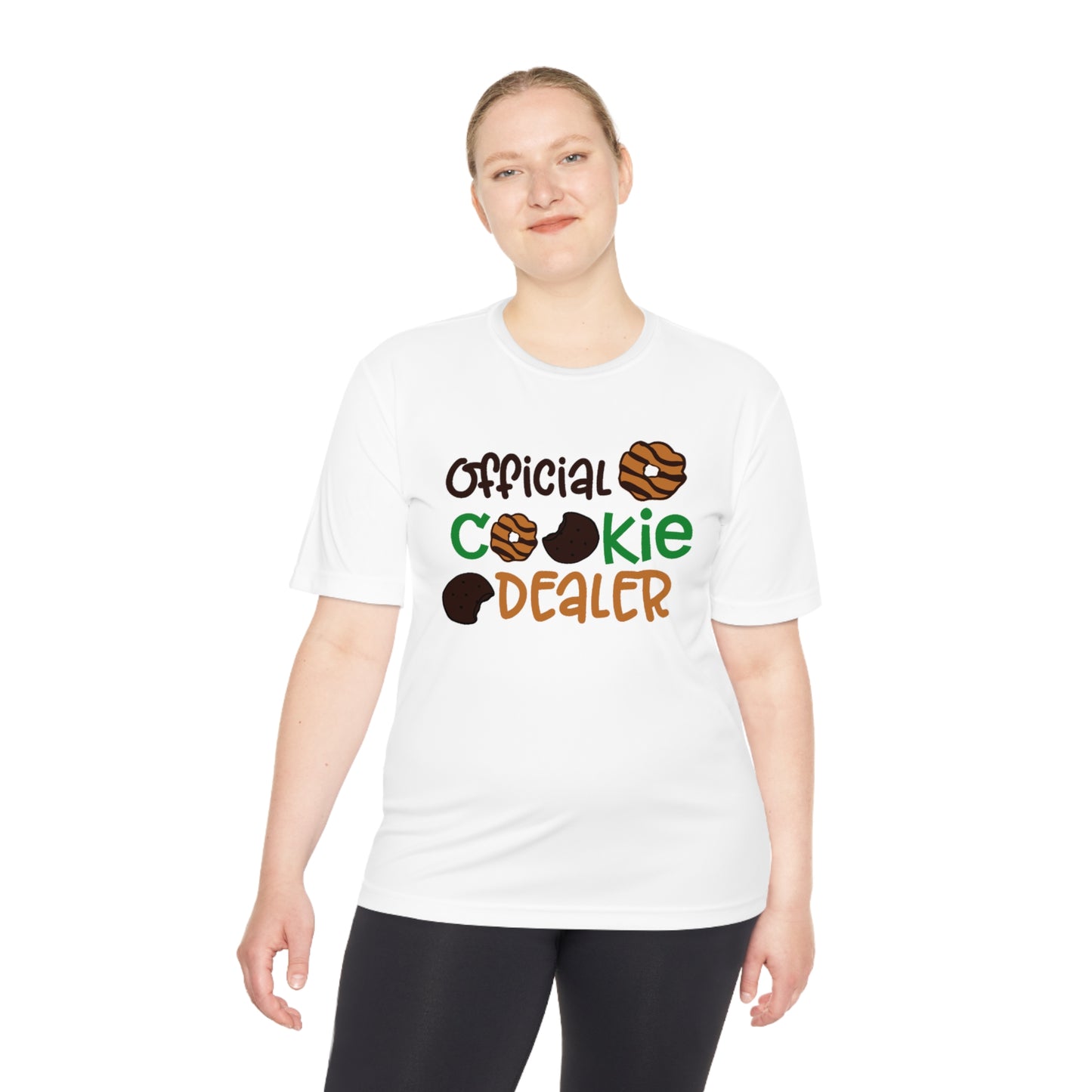 (ADULT) Official Cookie Dealer Athletic Unisex Moisture Wicking Tee