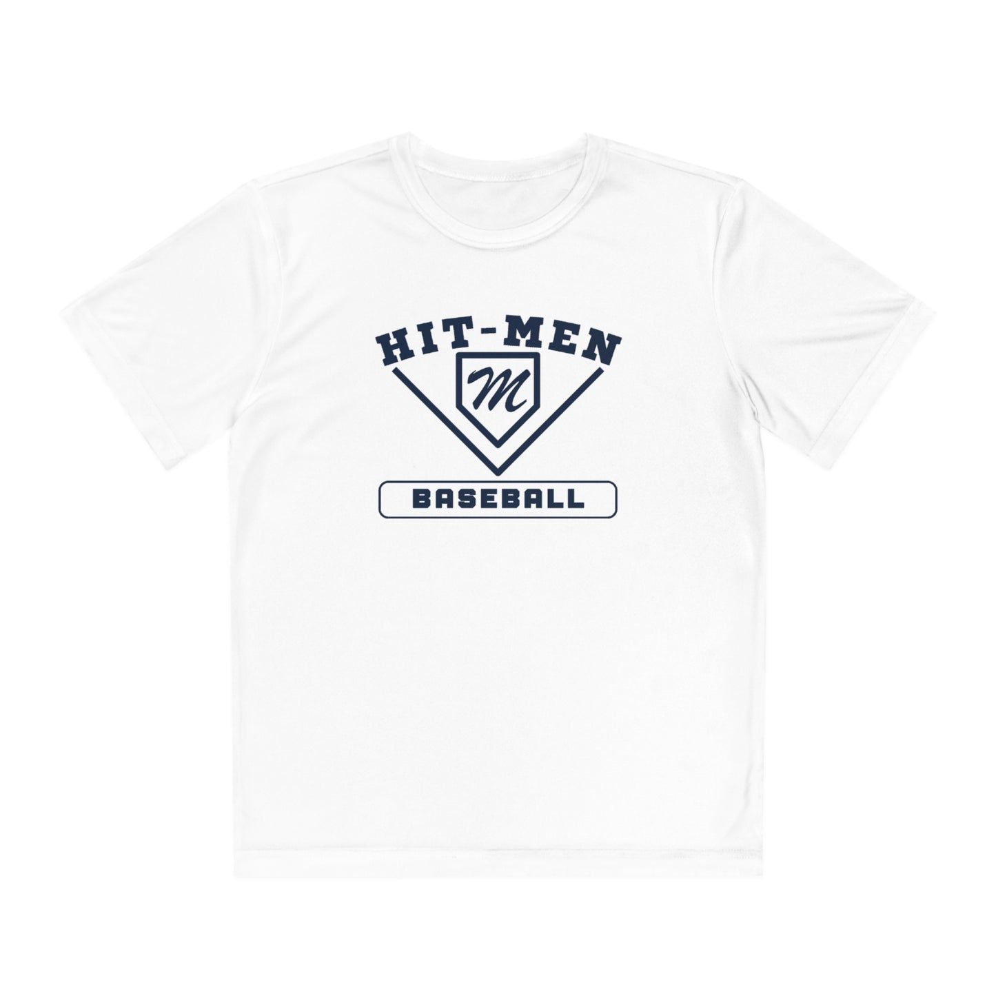 Hit-Men Baseball (YOUTH) Athletic Tee - MULTIPLE COLORS