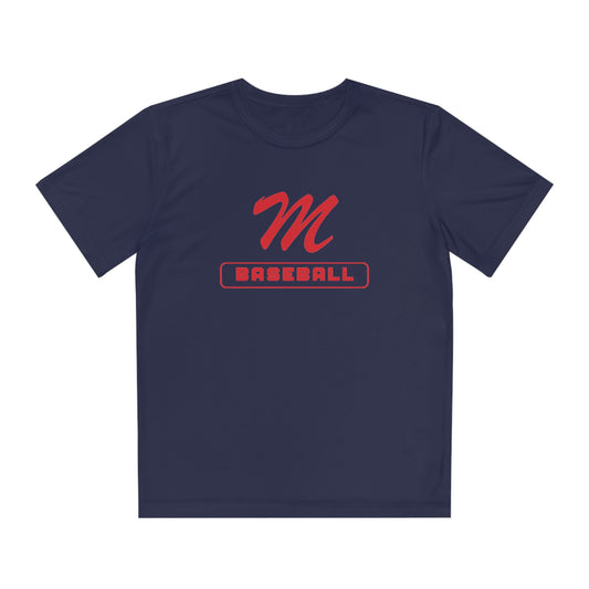 Hit-Men Baseball (YOUTH) Athletic Tee - MULTIPLE COLORS