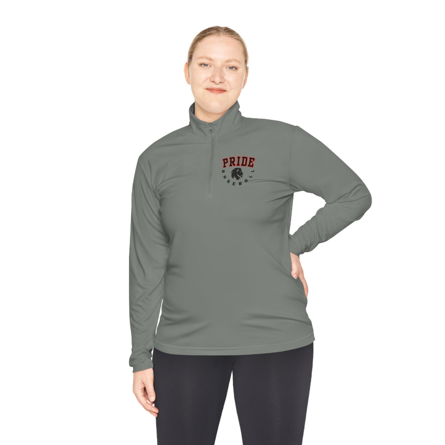 FREE SHIPPING - PRIDE BASEBALL - (ADULT) Unisex Quarter-Zip Pullover