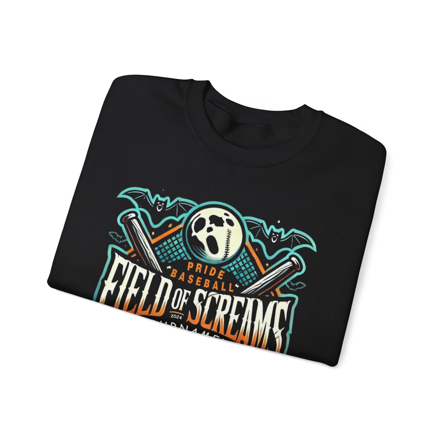 ADULT Field of Screams BASEBALL Unisex Heavy Blend™ Crewneck Sweatshirt