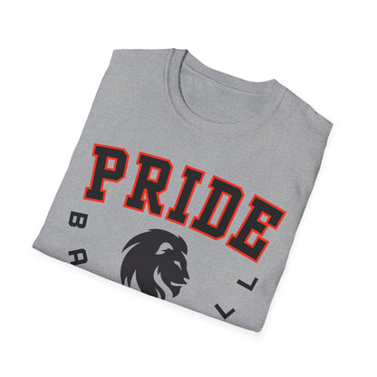 FREE SHIPPING - PRIDE BASEBALL (ADULT) Unisex Softstyle T-Shirt