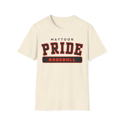 FREE SHIPPING - PRIDE BASEBALL (ADULT) Unisex Softstyle T-Shirt