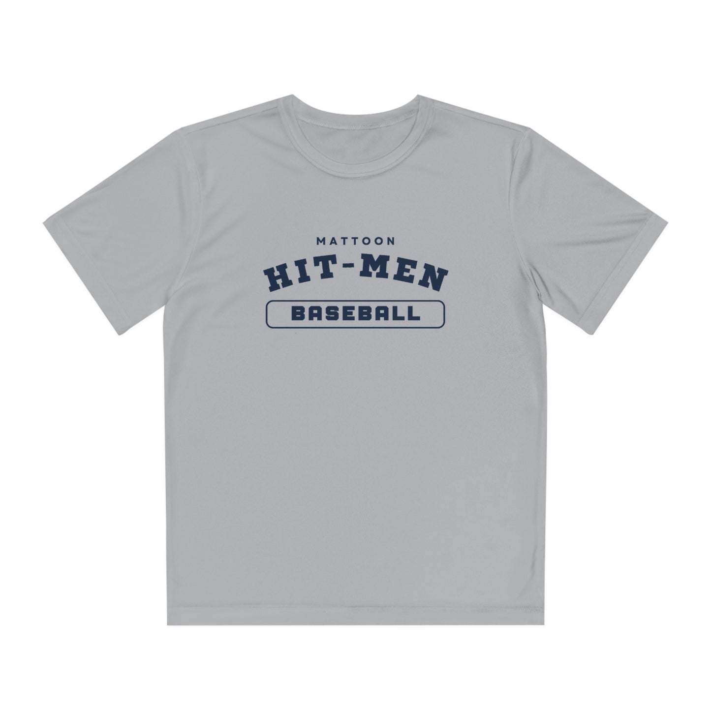 Hit-Men Baseball (YOUTH) Athletic Tee - MULTIPLE COLORS