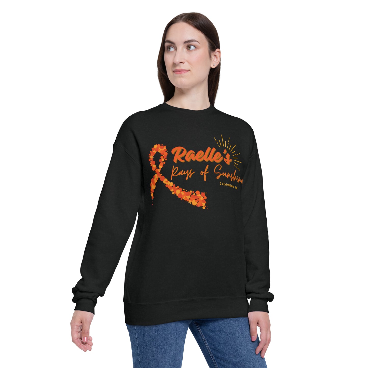 (ADULT) Raelle's Rays of Sunshine - Bella Canvas Unisex Sweatshirt (FREE SHIPPING)