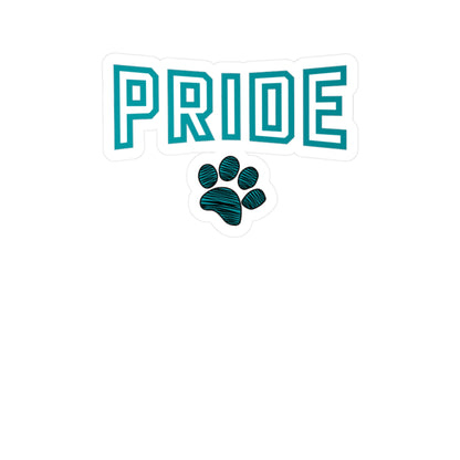 Pride Softball Kiss-Cut Vinyl Decals