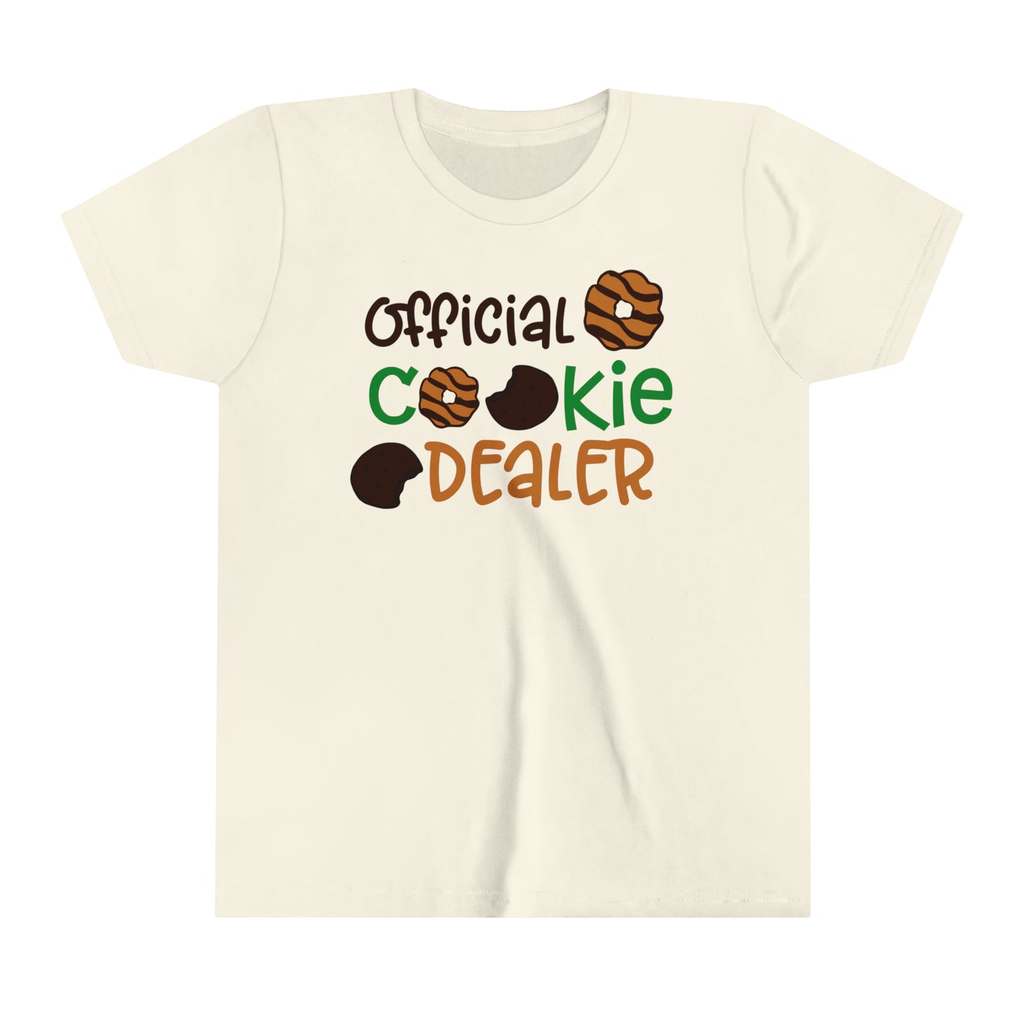 (YOUTH) "Official Cookie Dealer" Bella Canvas Tee