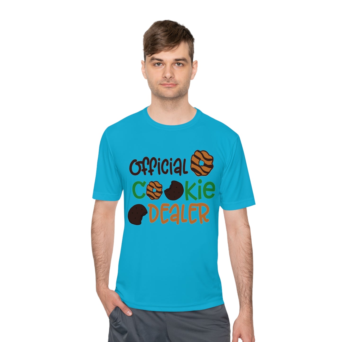 (ADULT) Official Cookie Dealer Athletic Unisex Moisture Wicking Tee