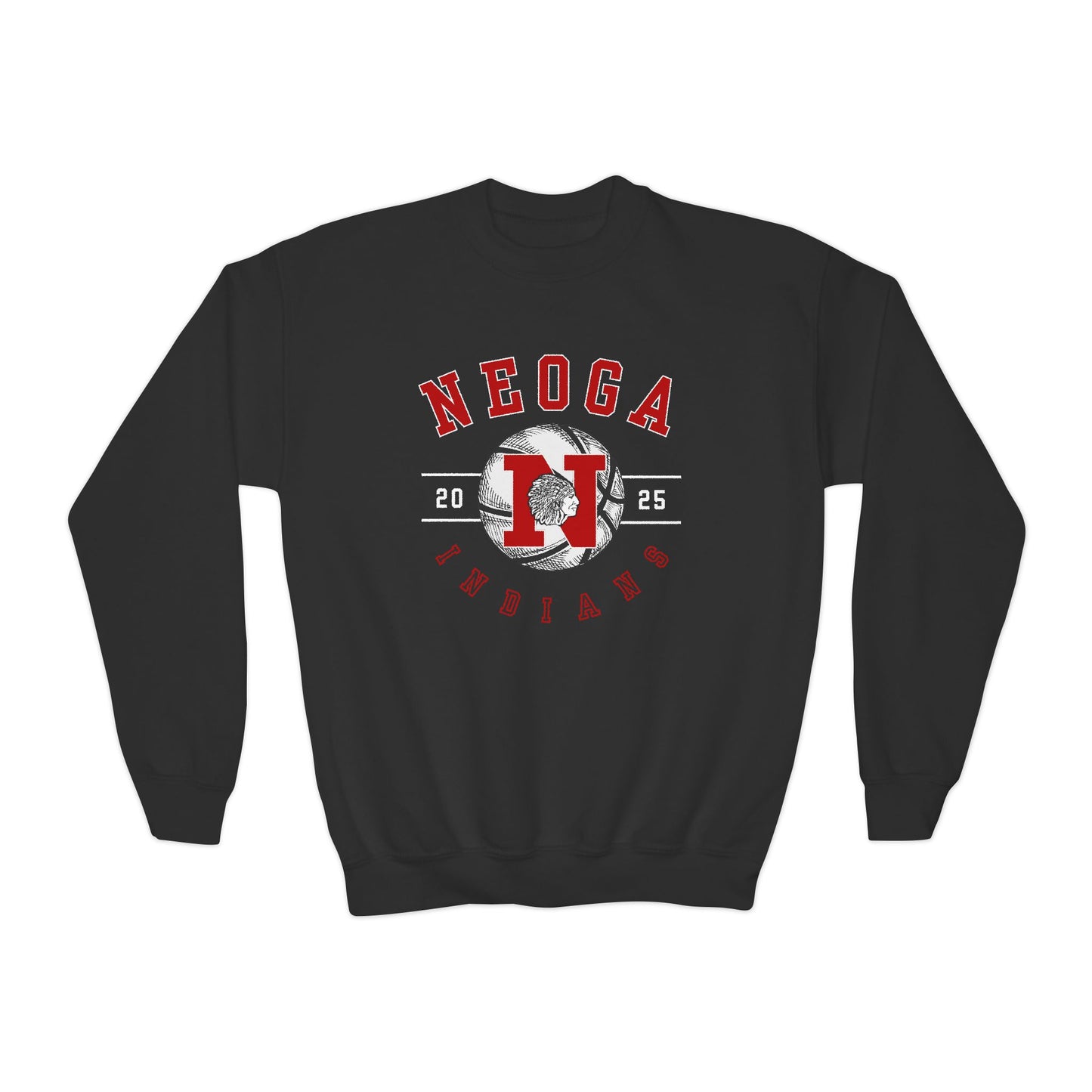 Neoga Indians "BRYNN" Youth Crewneck Sweatshirt