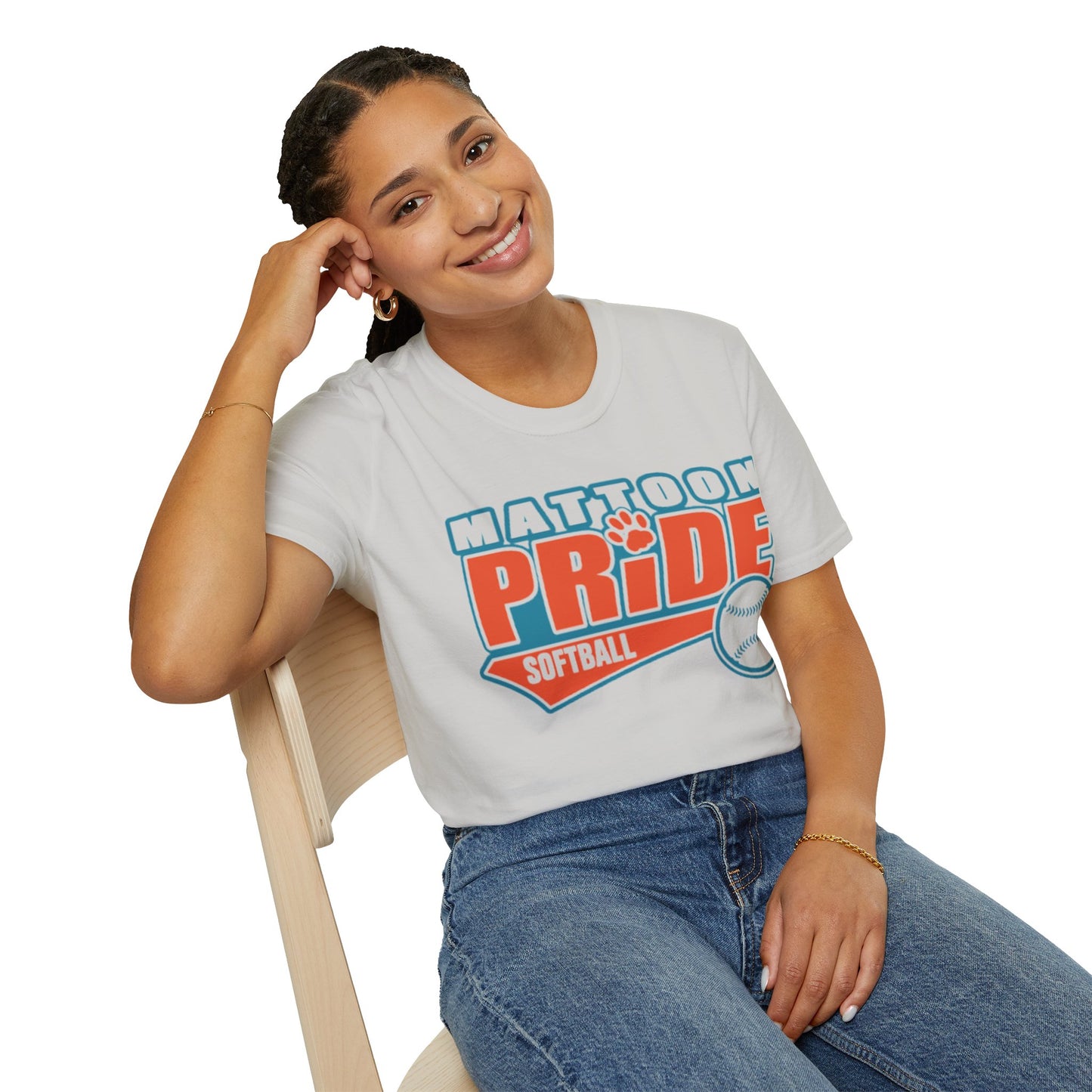 Mattoon Pride Softball OG Tee (front design only) (free shipping)