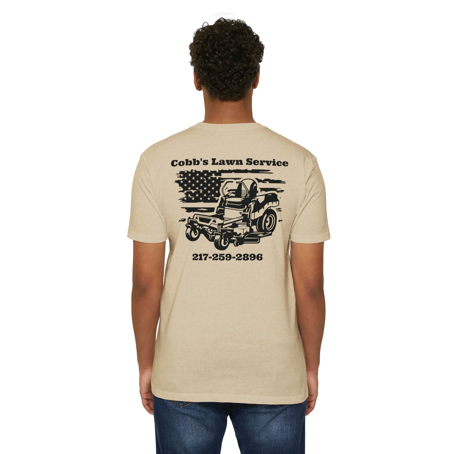 Cobb’s Mowing Service Next Level 6210 Unisex CVC Jersey T-shirt