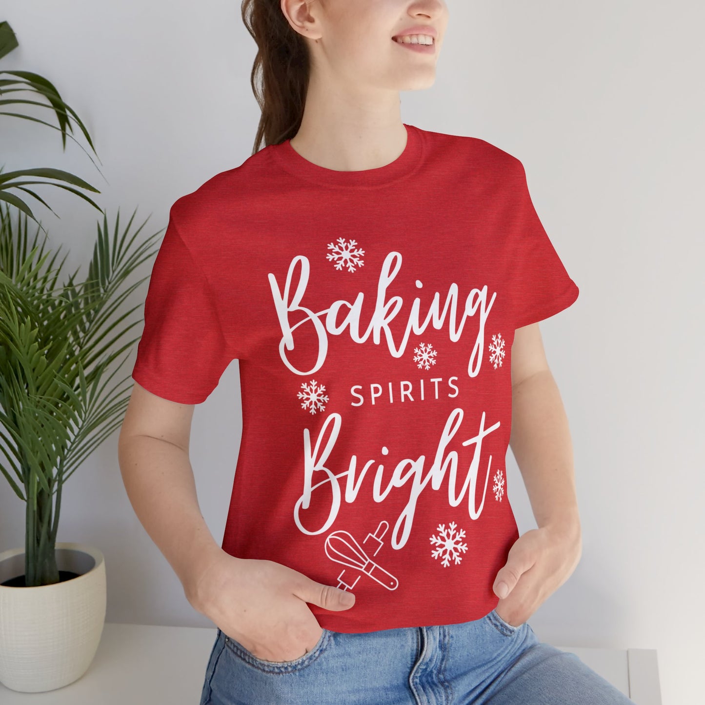 Baking Spirits Bright Christmas Shirt (Multiple Color Choices)