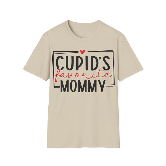 Cupid's Favorite Mommy - Unisex Softstyle T-Shirt - Multiple Color Choices - FREE SHIPPING