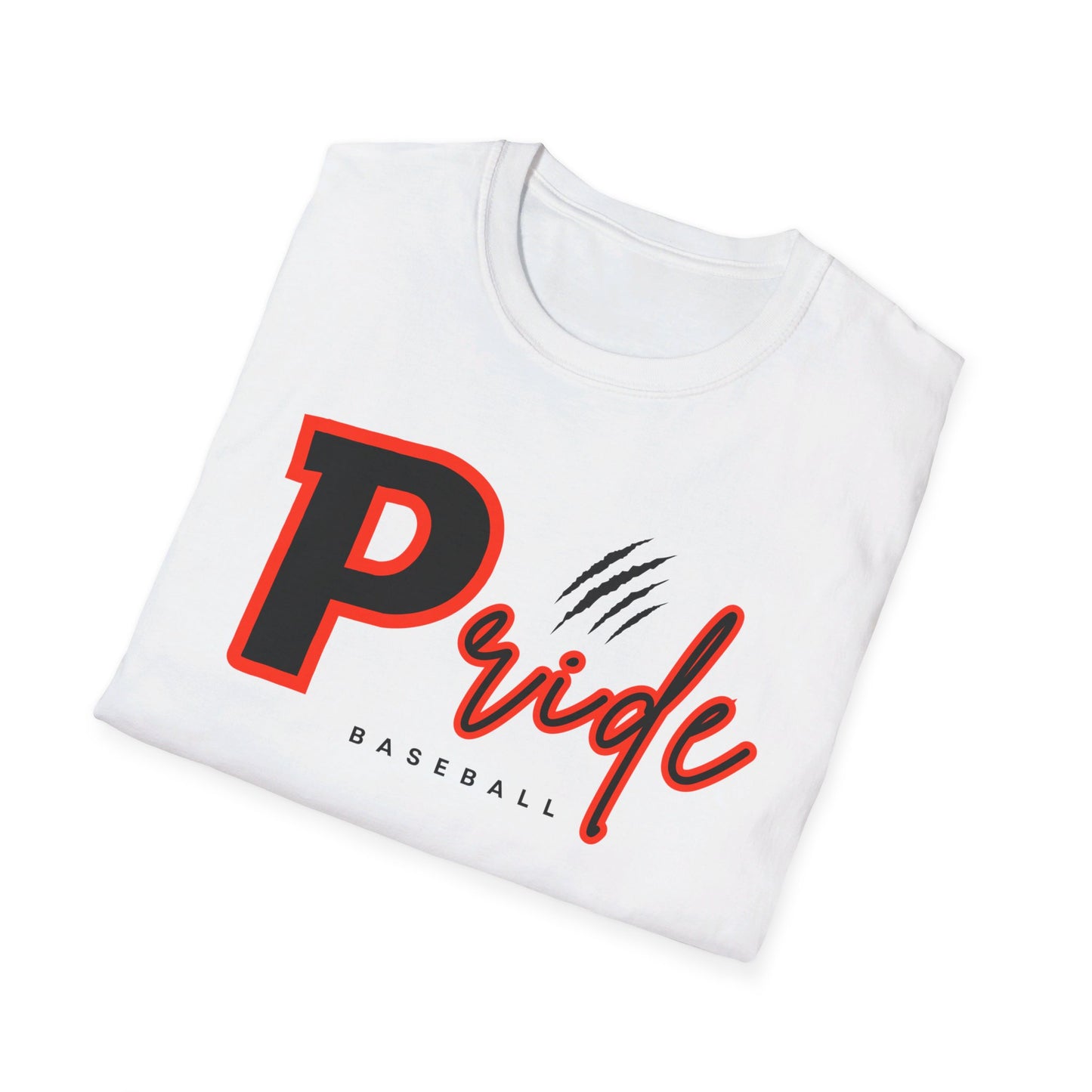 ADULT Pride Baseball Softstyle Tee (multi color options)