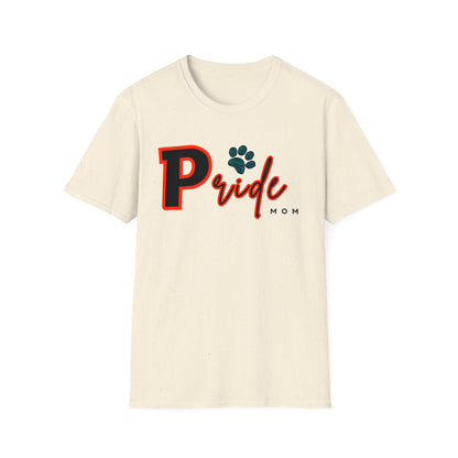 ADULT Pride Softball Mom Softstyle Tee