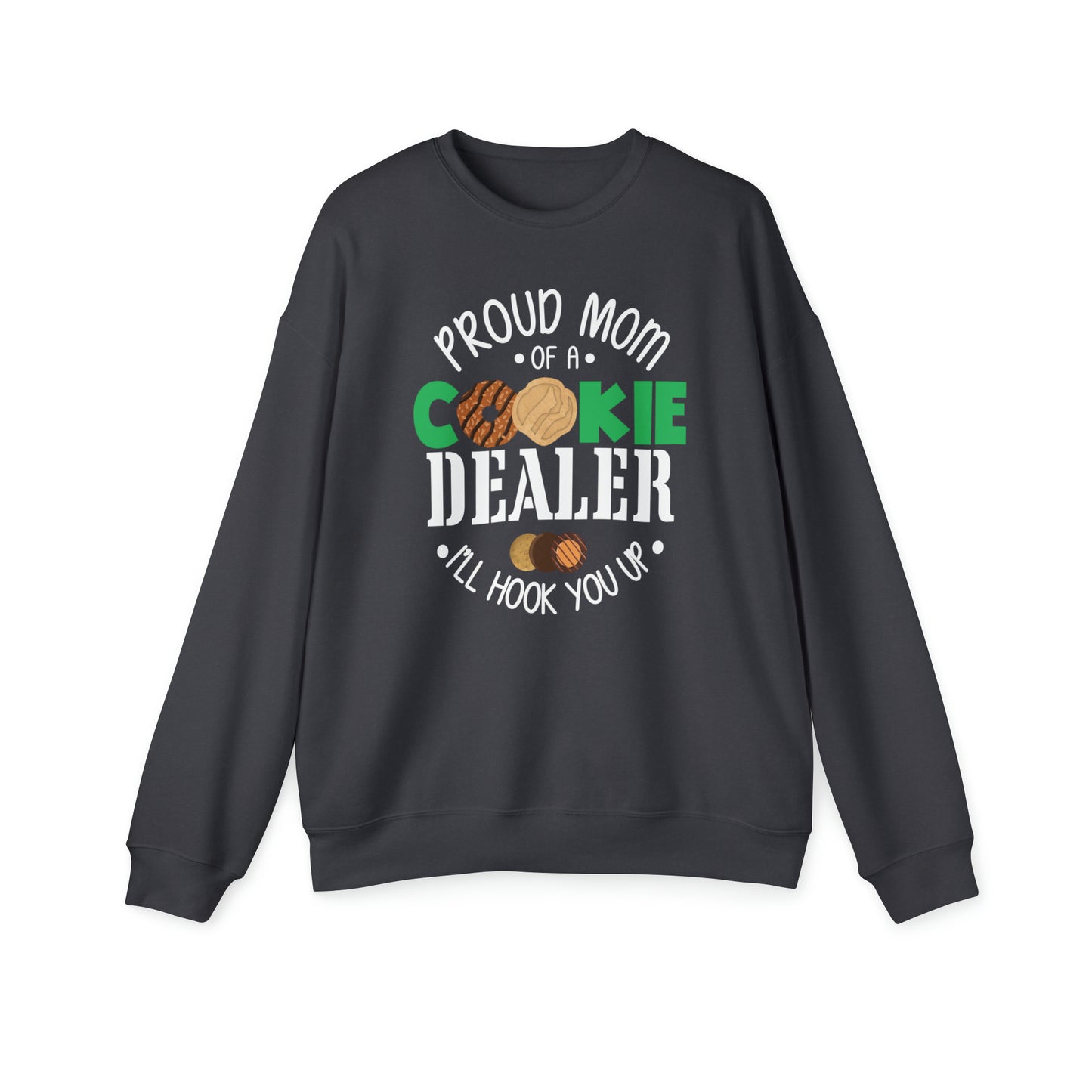 (ADULT) "Proud Mom of a Cookie Dealer" Bella Canvas Unisex Sweatshirt