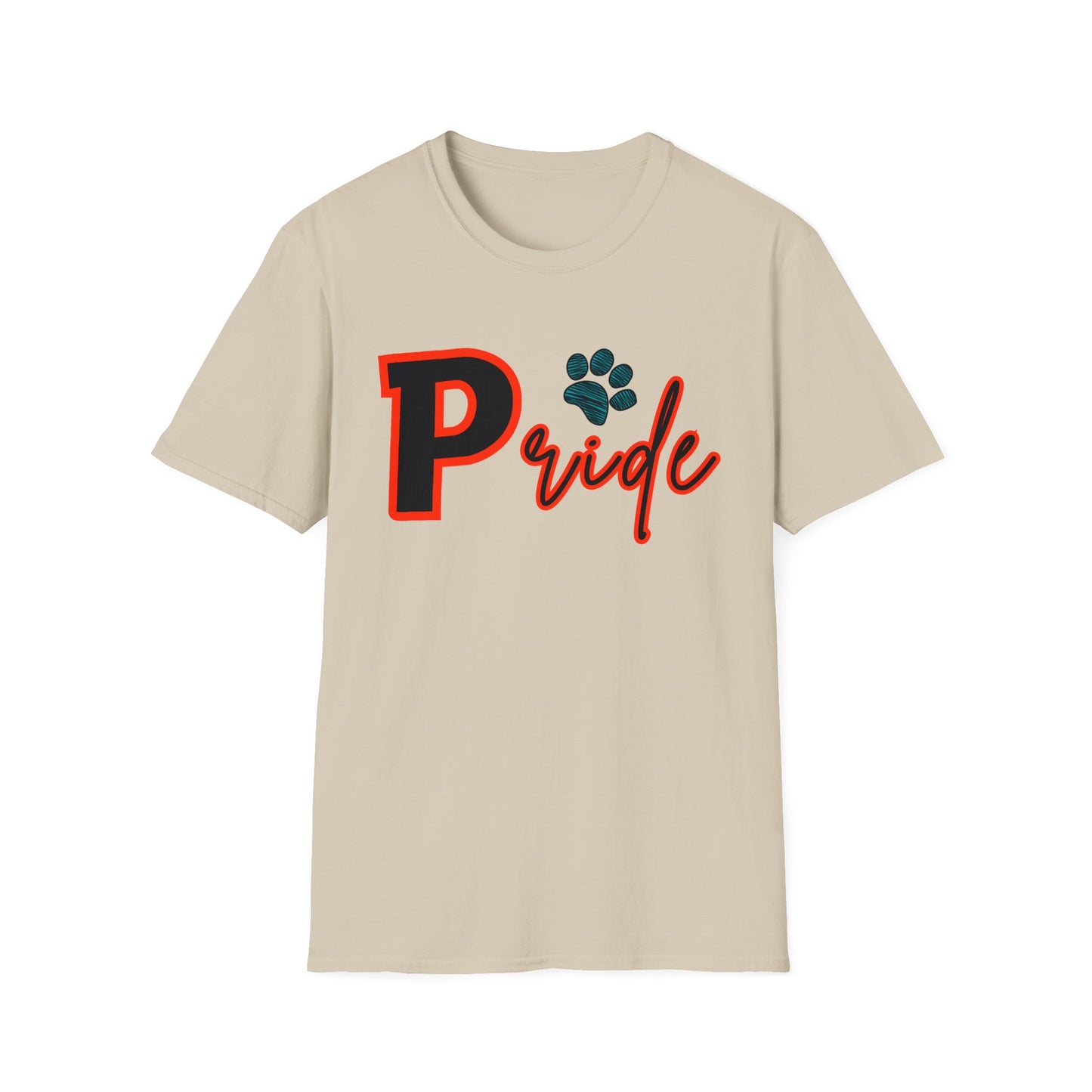 ADULT Pride Softball Softstyle Tee (multi color options)