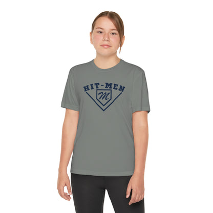 Hit-Men Baseball (YOUTH) Athletic Tee - MULTIPLE COLORS