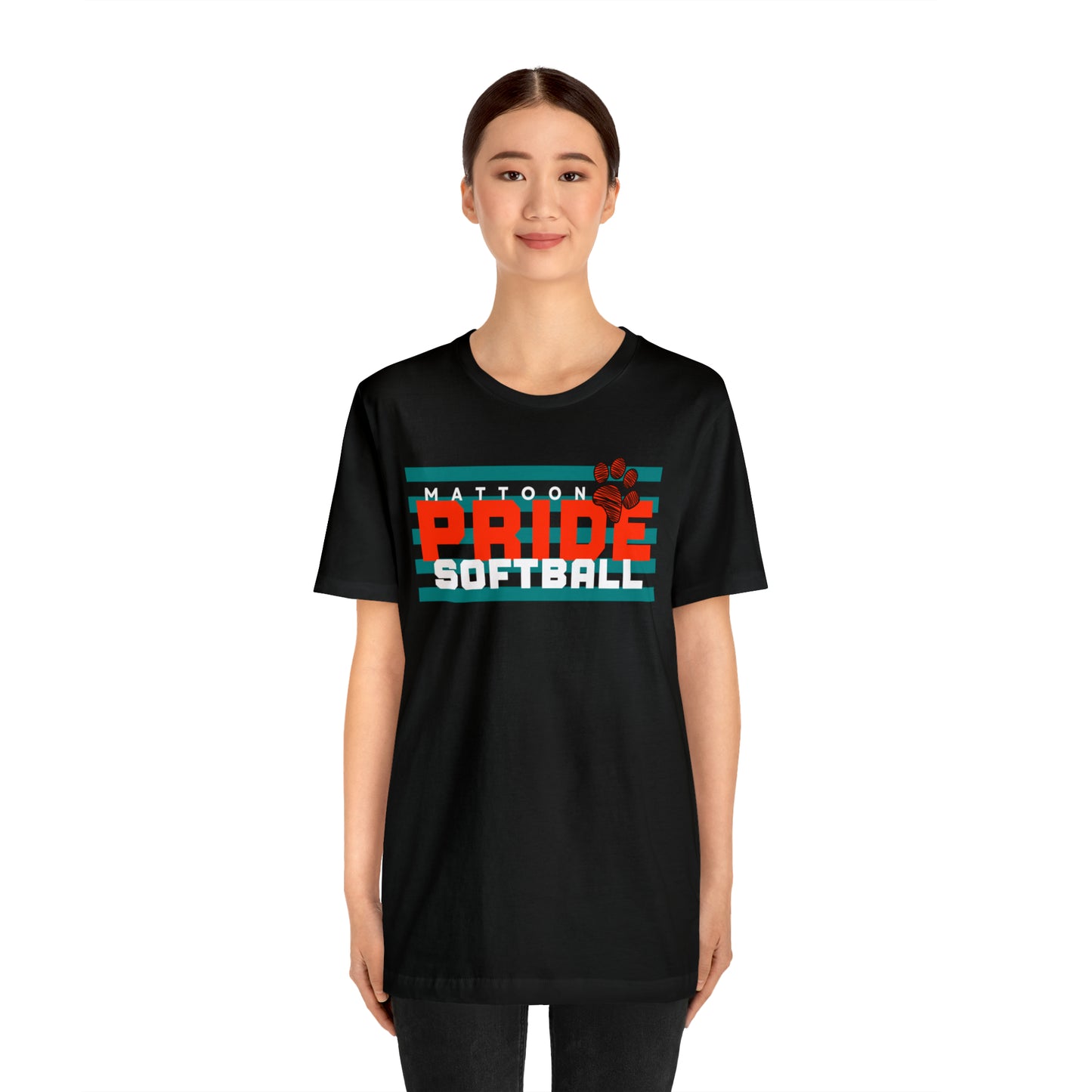 Pride Softball (ADULT) Bella Canva Unisex Jersey Short Sleeve Tee