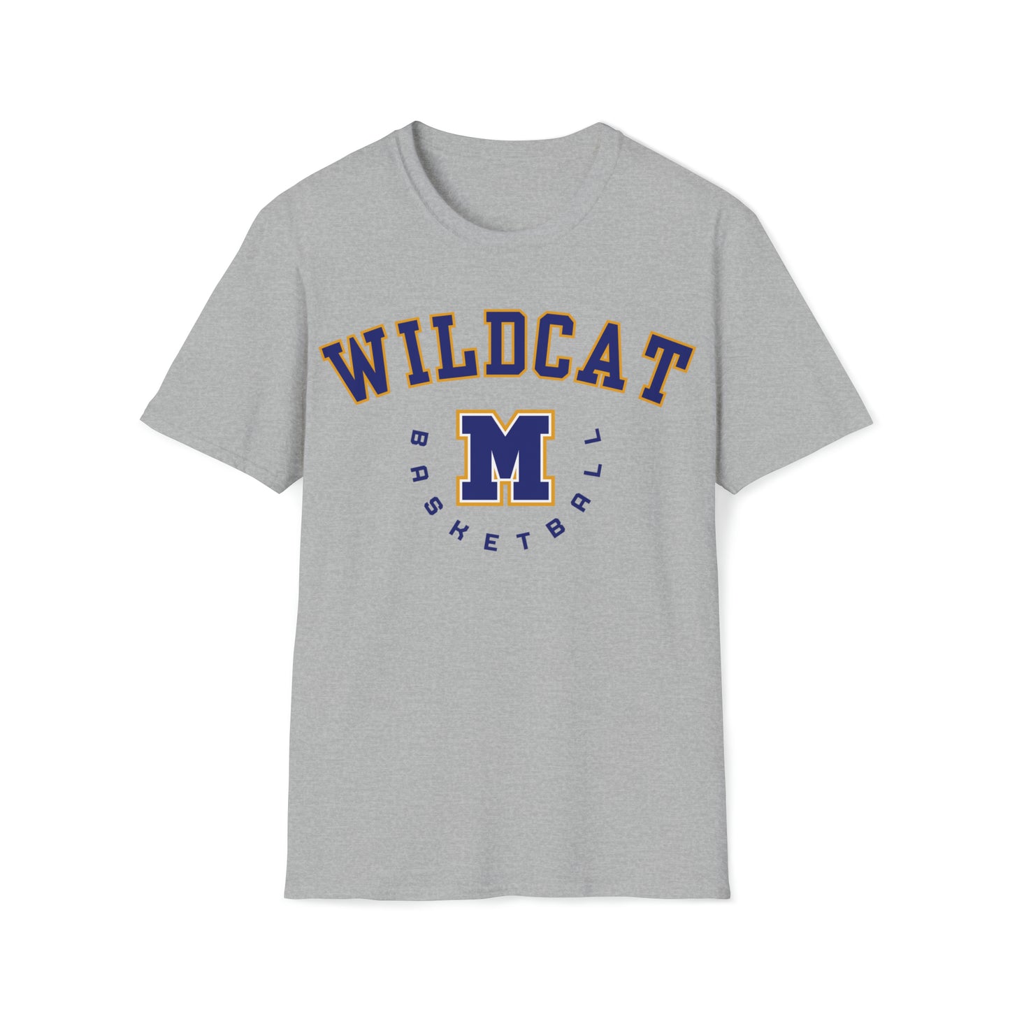 Mattoon MMS Basketball (ADULT) Unisex Softstyle T-Shirt **FREE SHIPPING***