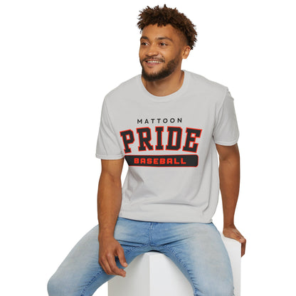 FREE SHIPPING - PRIDE BASEBALL (ADULT) Unisex Softstyle T-Shirt