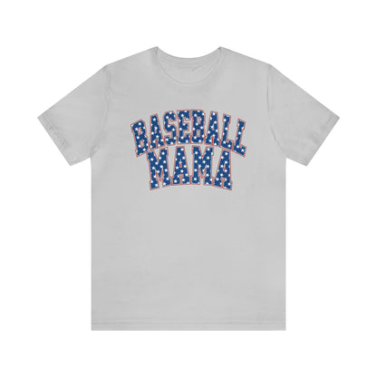 (ADULT) "Baseball Mama"  Bella Canvas Unisex Jersey Short Sleeve Tee