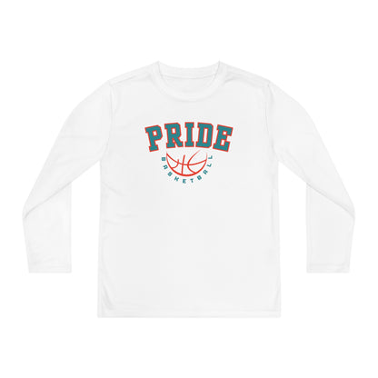 Pride Girls Basketball (Youth) Long Sleeve Athletic Style Tee *FREE SHIPPING*