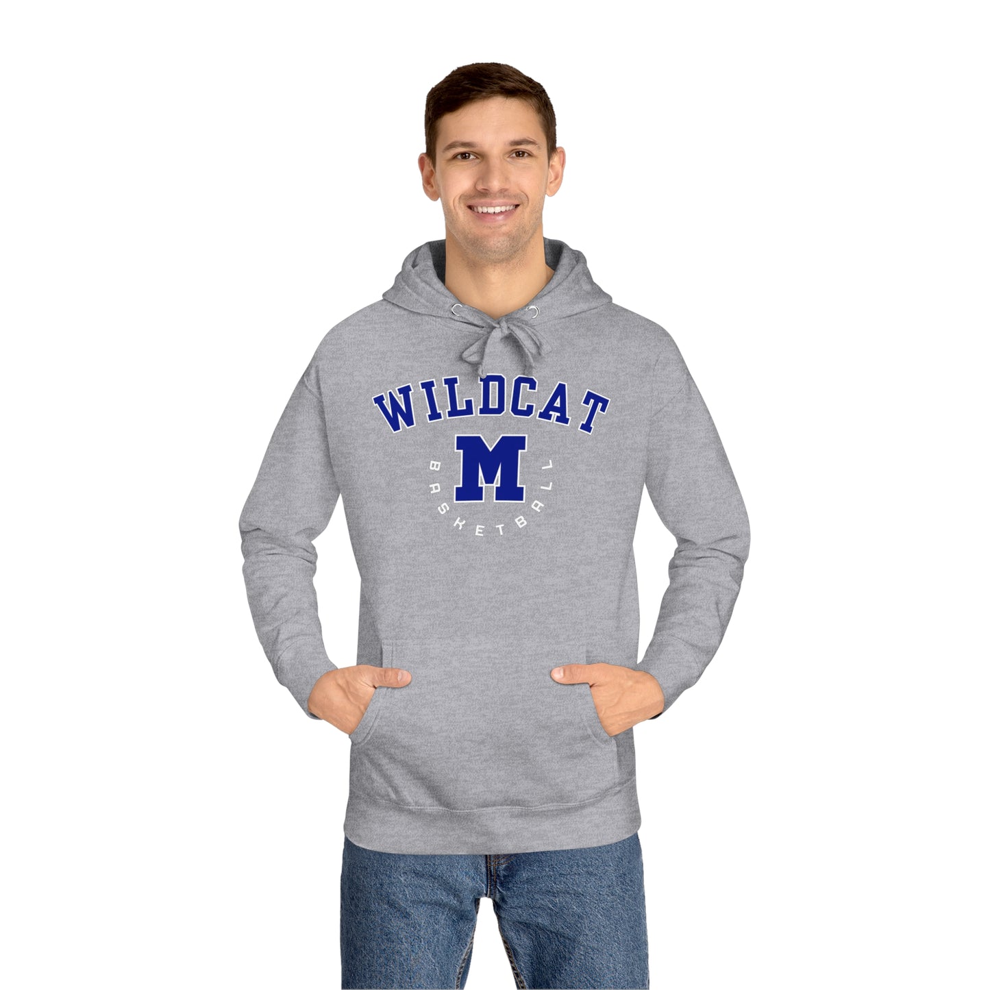 MMS Basketball (Adult) Unisex Fleece Hoodie