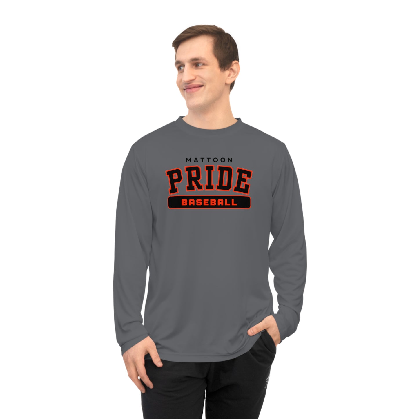 FREE SHIPPING - PRIDE BASEBALL - (ADULT) Unisex Performance Long Sleeve Shirt