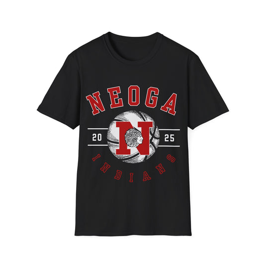 Neoga Indians Basketball "BRYNN" Tee (front & back design) (Pickup Only)