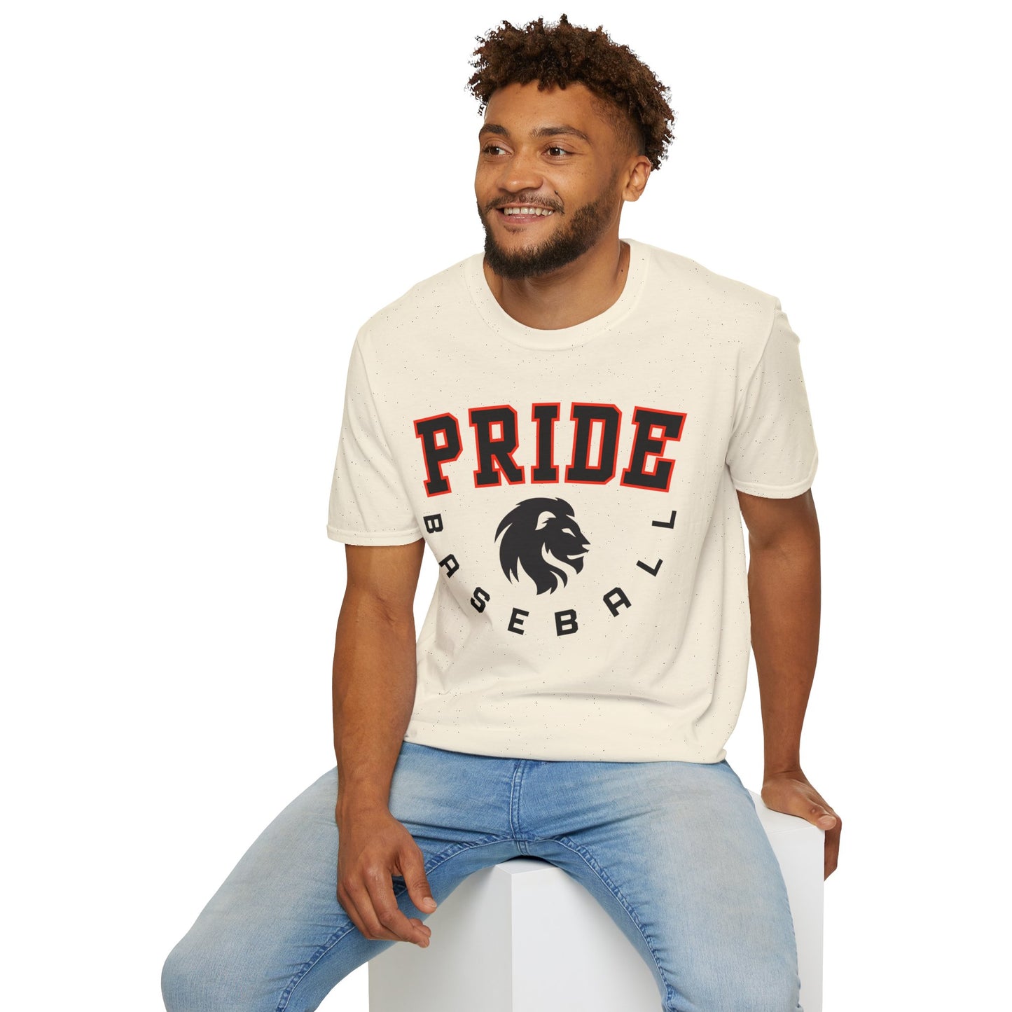 FREE SHIPPING - PRIDE BASEBALL (ADULT) Unisex Softstyle T-Shirt