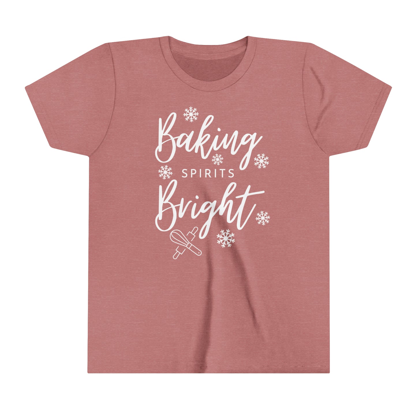 Baking Spirits Bright YOUTH Christmas Tee