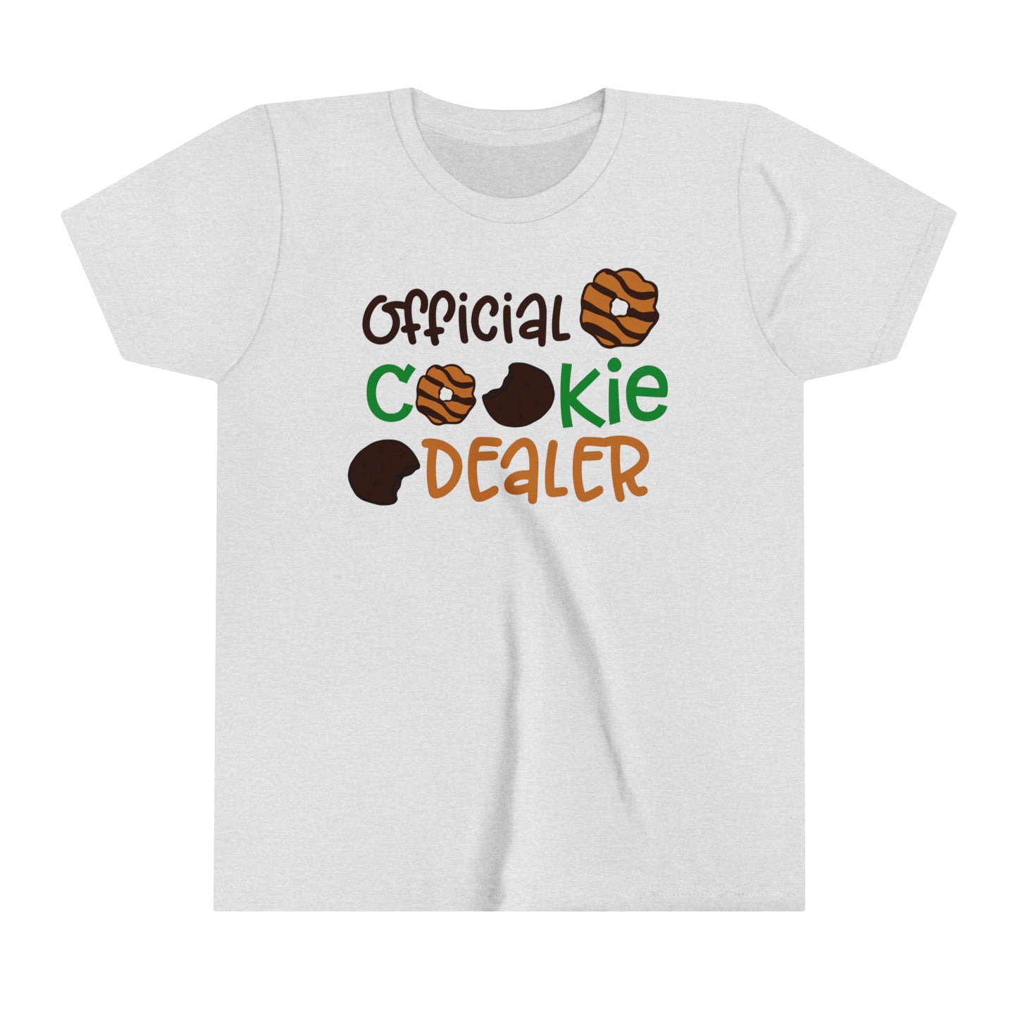 (YOUTH) "Official Cookie Dealer" Bella Canvas Tee