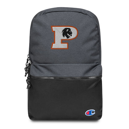 Pride Baseball Embroidered Champion Backpack